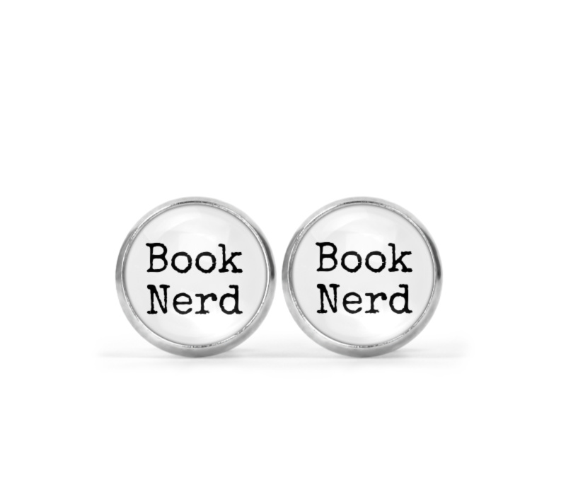 Book Nerd Image Earrings