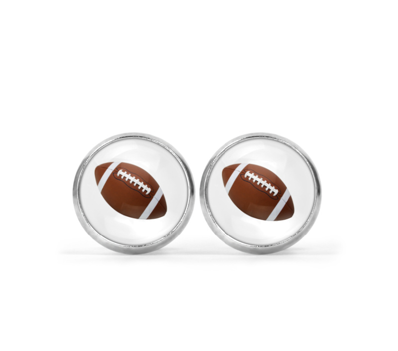 Football Image Earrings
