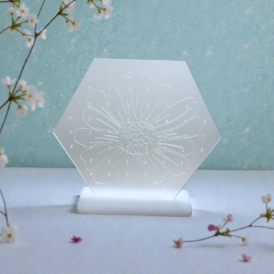 Flower Hexagon Earring Board