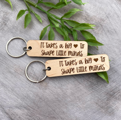 It Takes A Big Heart Keychain