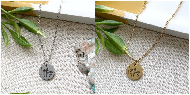 Let Them Necklace