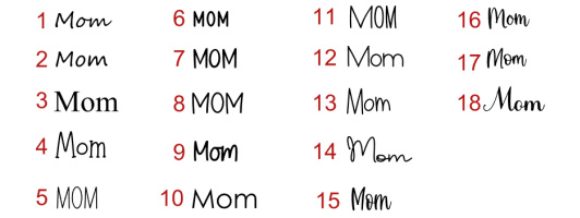 Mom Necklace