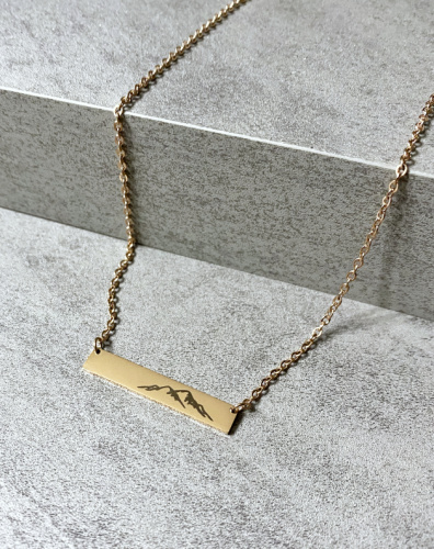 Mountain Bar Necklace 2