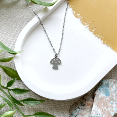 Mushroom Necklace