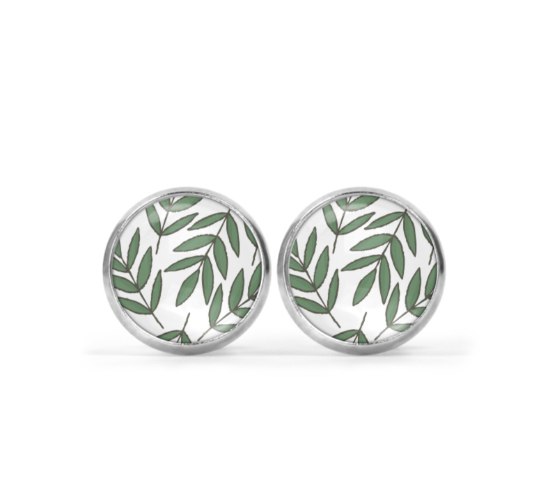 Leaves Image Earrings