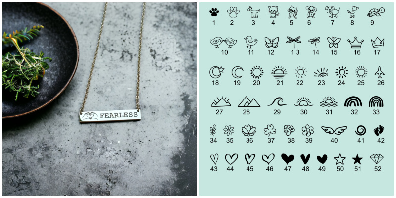 Fearless Bar Necklace