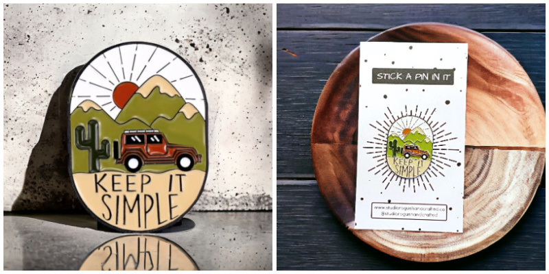 Keep It Simple Pin