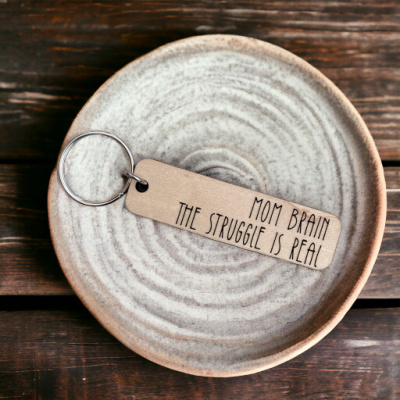 Mom Brain Keychain