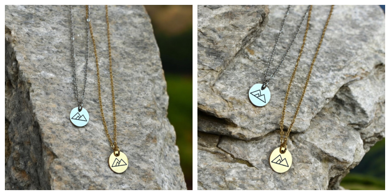 Mountains Mini Necklace