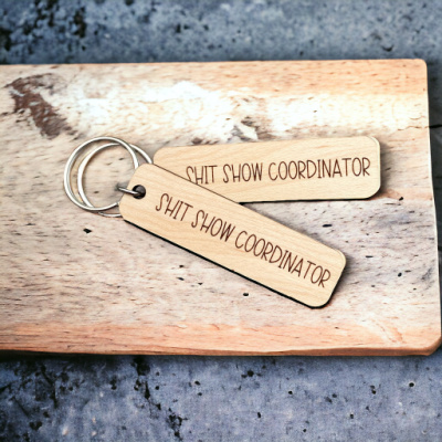 Shit Show Coordinator Keychain