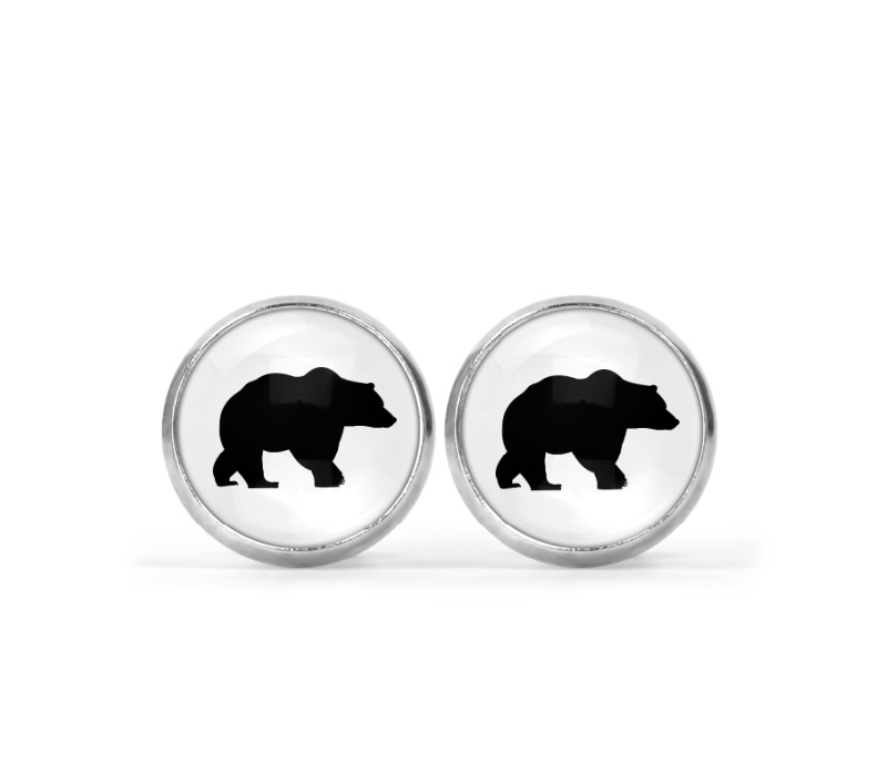 Bear Image Earrings