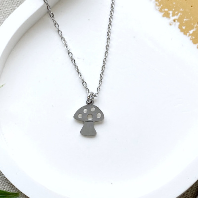 Mushroom Necklace