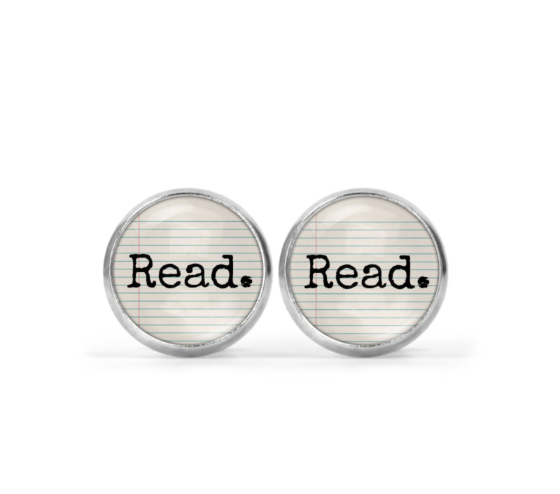 READ Image Earrings
