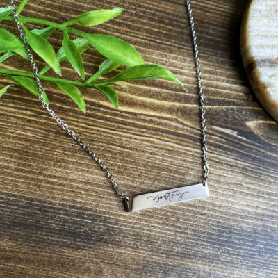 Worthy Bar Necklace