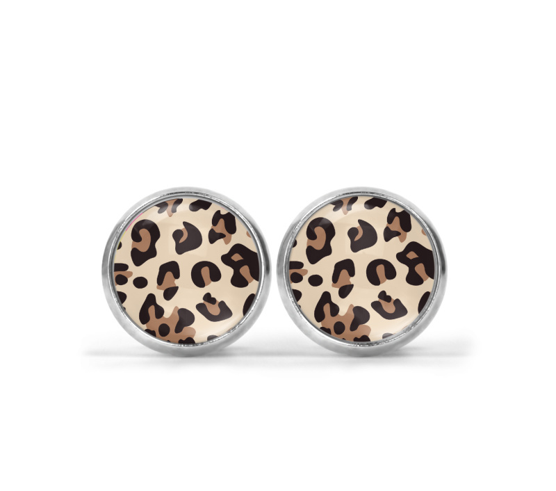 Leopard Image Earrings
