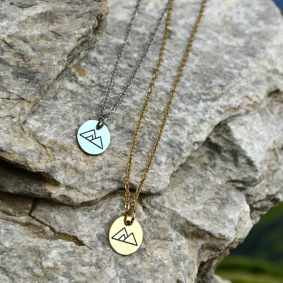 Mountains Mini Necklace