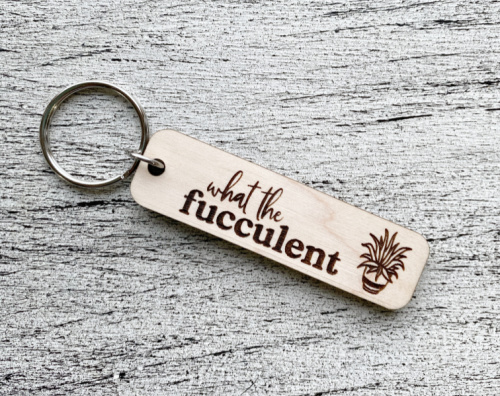What the Fucculent Keychain