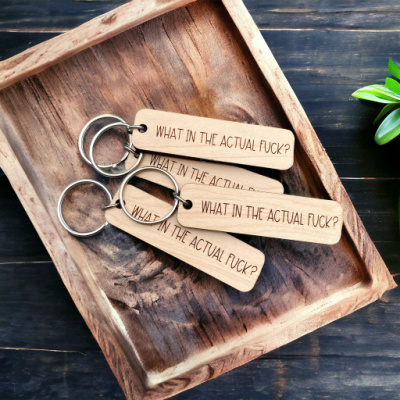 What In the Actual Fuck Keychain